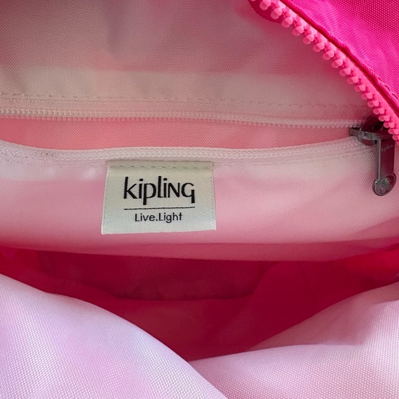 Kipling Hot pink backpack - Picture 9 of 11